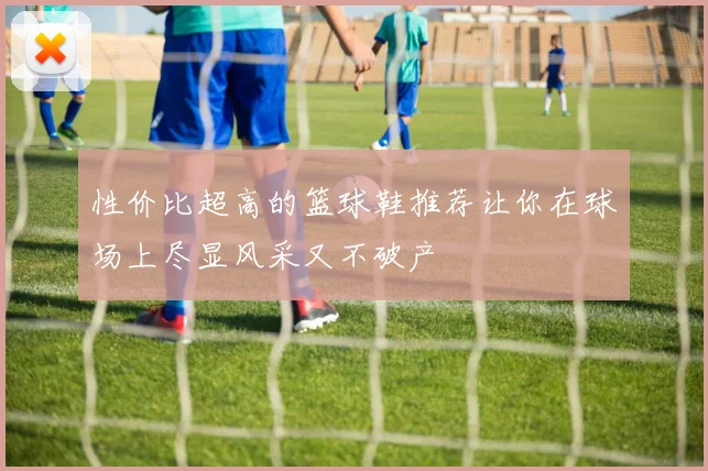 性价比超高的篮球鞋推荐让你在球场上尽显风采又不破产