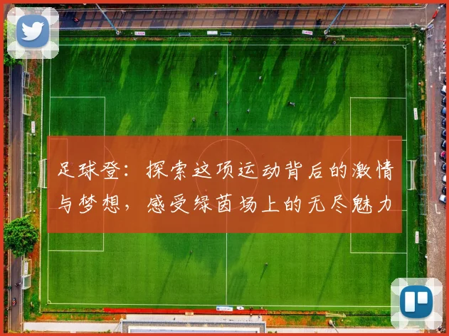 足球登：探索这项运动背后的激情与梦想，感受绿茵场上的无尽魅力与团队精神